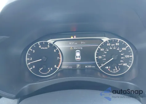 2025 Nissan Altima Sv Fwd from USA, damaged, VIN 1N4BL4DV7SN341968